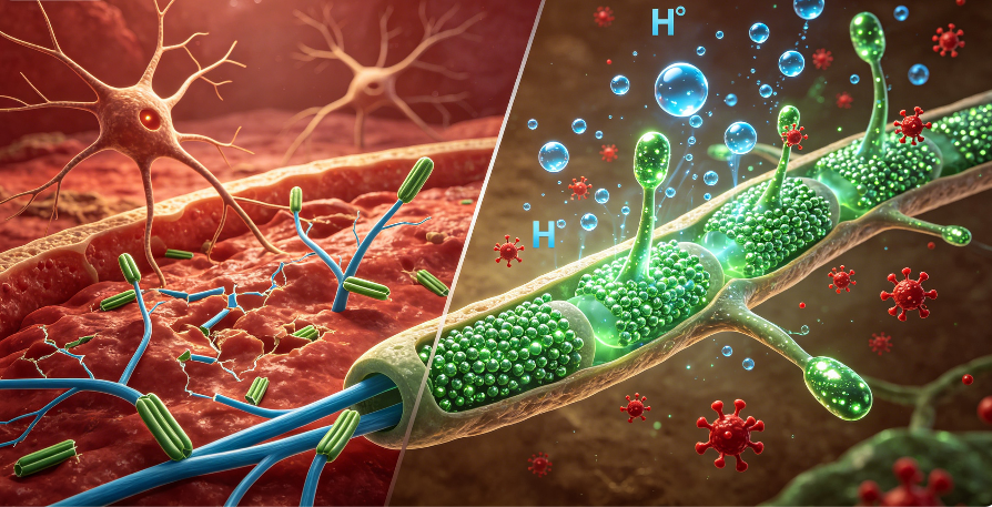 Nanoscale magnesium hydride alleviates hypoxia-induced myelination deficits in zebrafish.