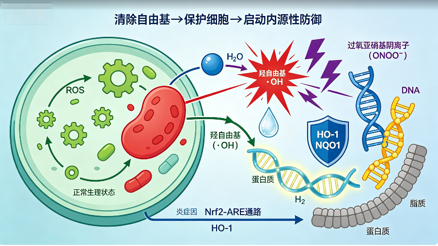 氢气医学效应机制