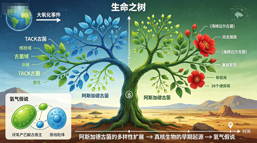 地球生物祖先靠氢气为生！