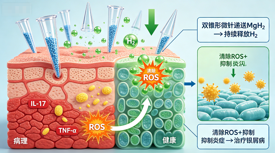 微针经皮氢气疗法！