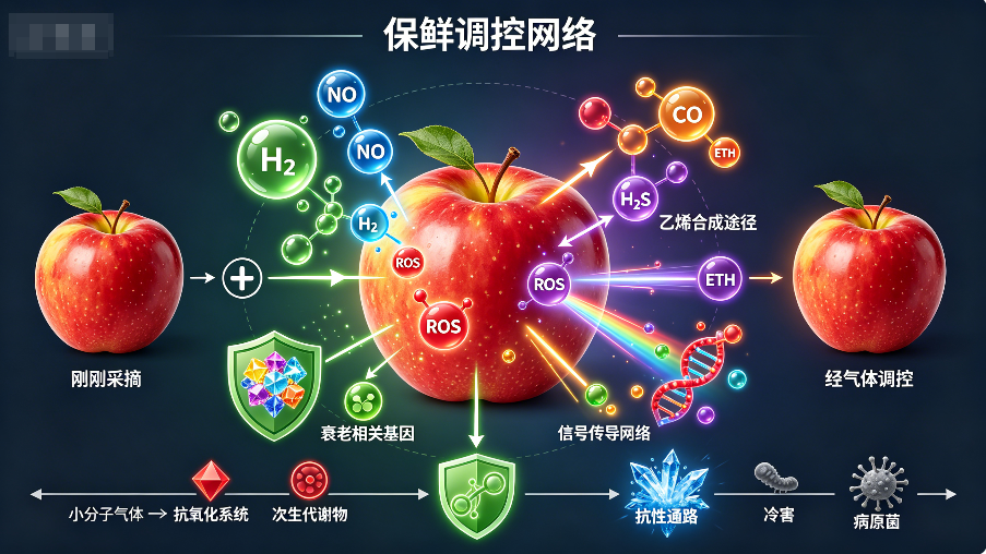 氢气等小分子气体和园艺产品保质【综述】