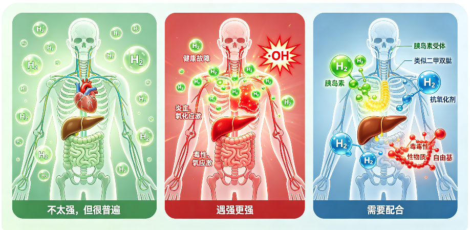 氢气作用特点