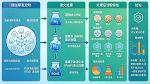 氢水提高淀粉退火处理效果！