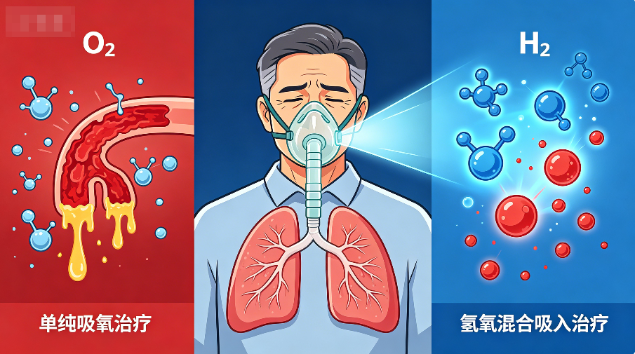 氢氧混合气辅助治疗慢阻肺效果被确定，氢气医学再迎新发