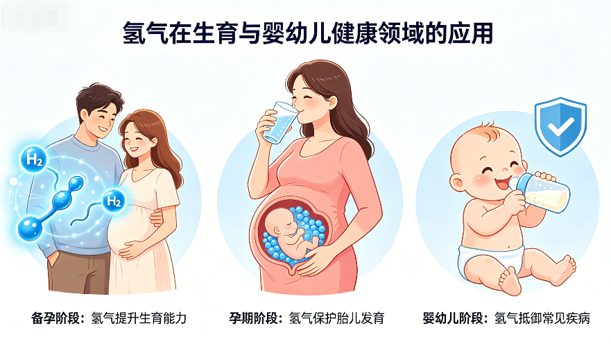 三孩政策来了，氢气医学能做什么？