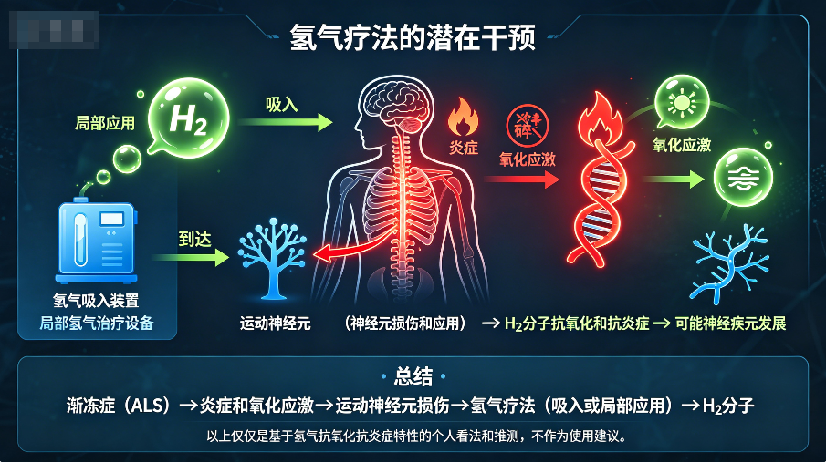 氢气能改善渐冻症？日本学者大胆观点