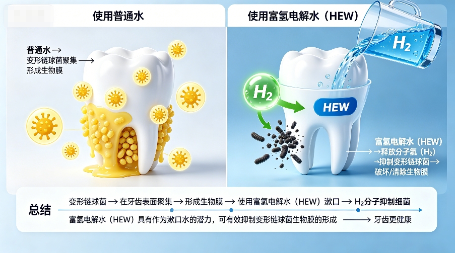 电解水漱口水的效应研究