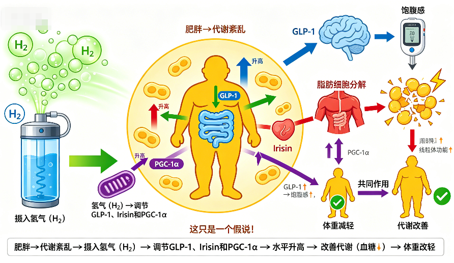 氢气和减肥【欧洲】可能机制