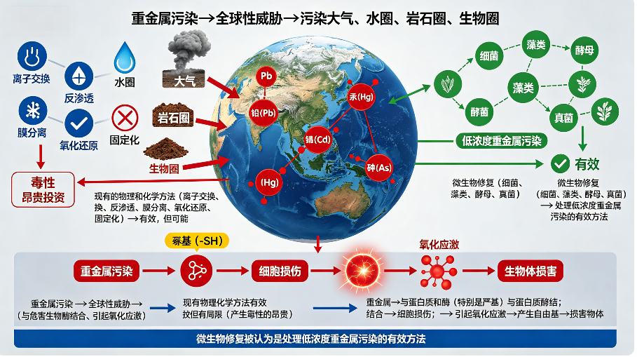 氢气对重金属毒性的对抗作用