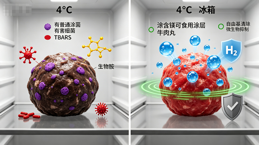氢气牛肉保护层涂料