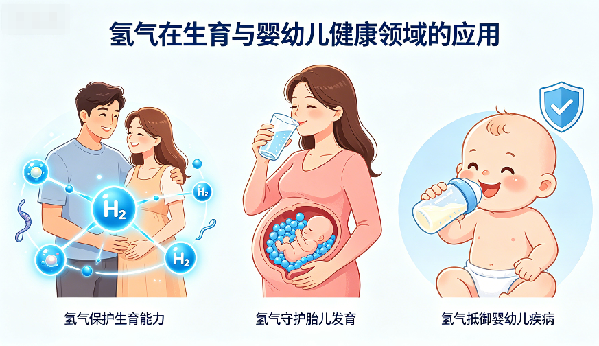 三孩政策来了，氢气医学能做什么？