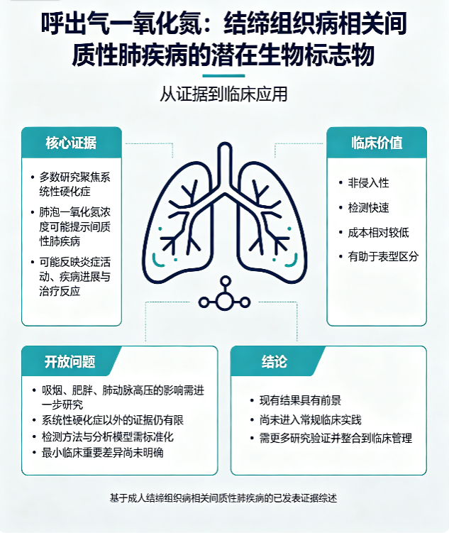 Exhaled nitric oxide measurement in patients with connective tissue diseases associated with interstitial lung disease: a narrative review.